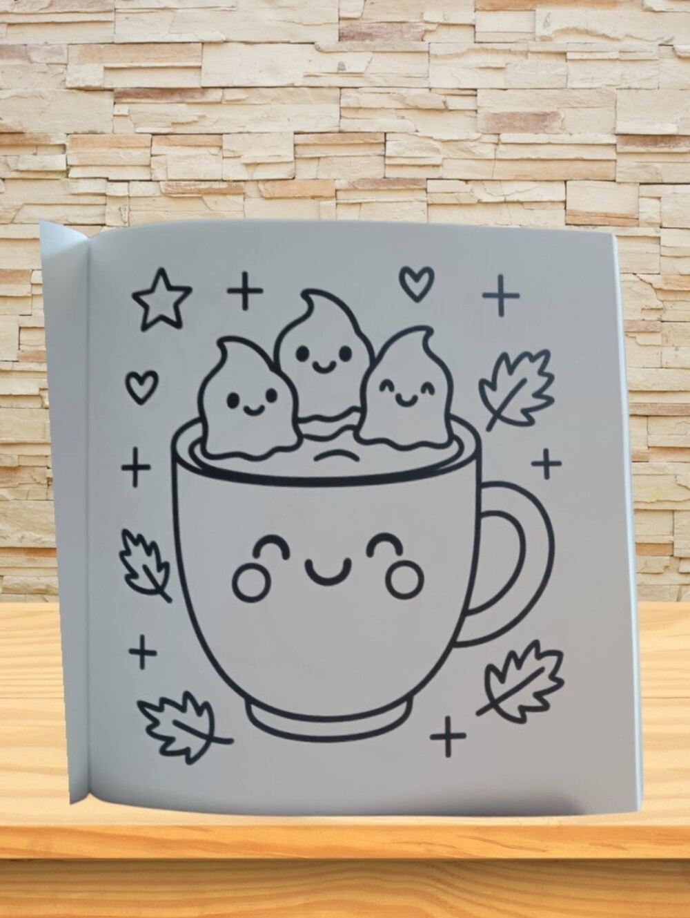 Fall Coloring Book Pumpkin Spice Latte Days - Picture 7 of 12